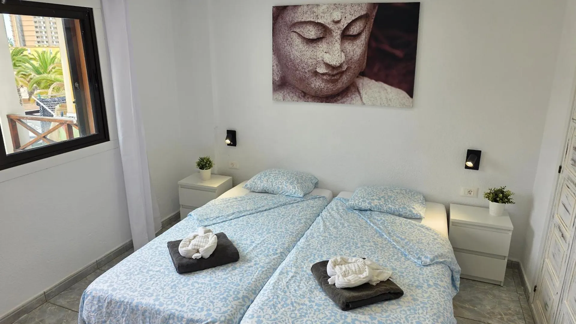 San Marino With Heated Pool, Only 450 Meters To The Beach, Aircondition, Wifi Arona  Apartment Arona (Tenerife)